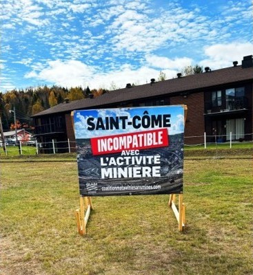 NI-CO ENERGIE (TSXV: NICE) PROJET KREMER MANQUE D’ACCEPTABILITÉ SOCIALE (Groupe CNW/Coalition Matawinie nos lacs sans mines)